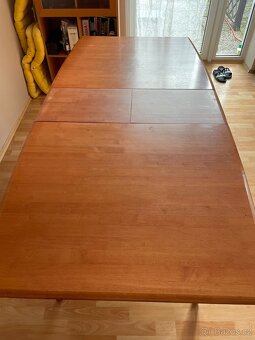 dřevěný stůl 150x90x75 (s rozšířením o 30 cm) - 5