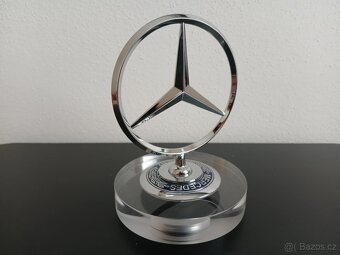 Znak Mercedes Benz - luxusní těžítko - 5