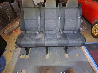Mercedes sprinter w906 zadní sedadlo a kompletní sada - 5