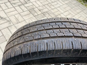 4x plechové kola 5x120 R16, pneu C - 5