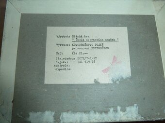 Stará výuková hra Škola dopravních značek Kovodružstvo Plzeň - 5