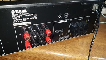 Prodám Yamahu zesilovač, AX-396, 2+70 WATT, TĚŽKÝ, sklápějíc - 5