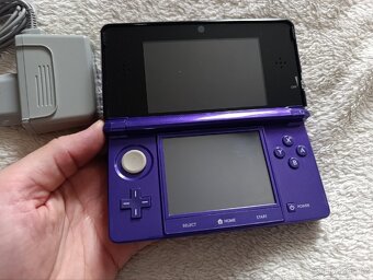 Nintendo 3DS Purple + Hra - 5