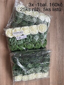 Svatební umělé květiny - 5