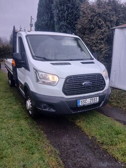 Ford transit valník 2.2 tdci 114kw r.v.2014  DPH do 3,5t. - 5