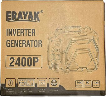 NEPOUŽITÝ GENERATOR ERAYAK 2400P - 5