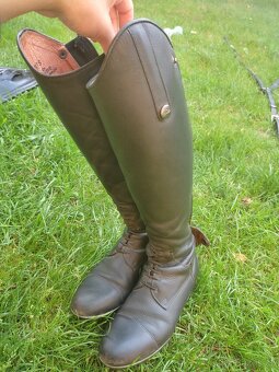 Vysoké jezdecké boty Equitheme Primera Lisse - 5