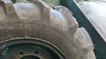 Prodám kola, pneu 11.2-20 na v3s, Ifa nebo traktor - 5