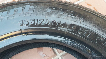 Prodám 4ks letnich pneu 165/70 R14 - 5