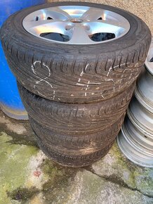Alu kola 5x108 včetně letních pneu 205/55R16 - 5