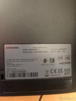 Monitor Samsung 23.8" Full HD IPS 75 Hz 5 ms - 5
