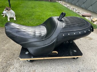 Indian Roadmaster kožené sedlo vyhřívané - 5
