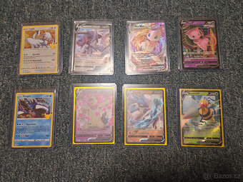 Pokémon karty z edic 2021/22/23 a 25 celebration 175 kusů - 5