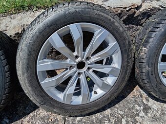 Originál ALU kola VW T-Roc R17 + zimní pneu - 5