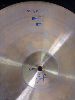 Činely 2 ks Artisan Turk Jazz Core Series 35 cm/14" Hi Hat - 5
