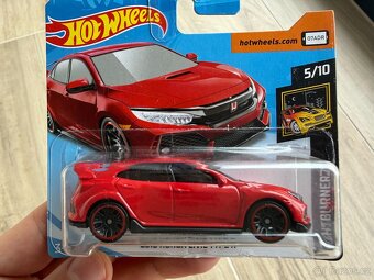 Honda Civic Type R Red Hot Wheels Nightburnerz FYB72 - 5
