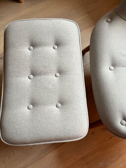 Křeslo s podnožkou - 5