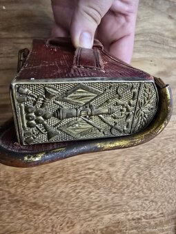 KRÁSNÁ STARÁ PATRONTAŠKA/ KARTUŠE NA NÁBOJEM RU - 5