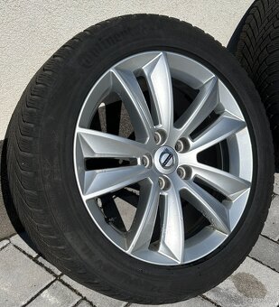 Komplet sada VOLVO R17 5x108 + Zimni pneu Continental - 5