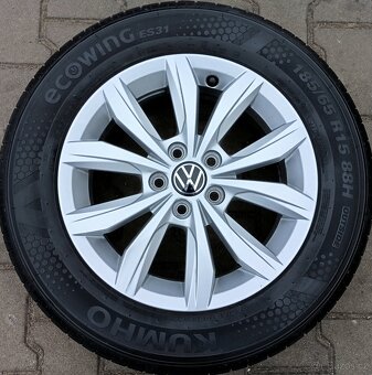 Originál sada disků VW Polo, Škoda Fabia IV 5x100 R15 - 5