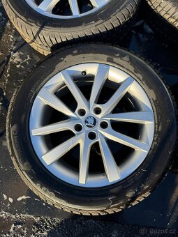 Alu kola Škoda Kodiaq 235/55/18 zimní 8,5mm - 5