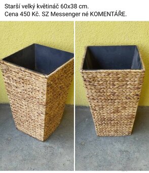 Koše a košíky viz fota. Ceny viz fota. - 5