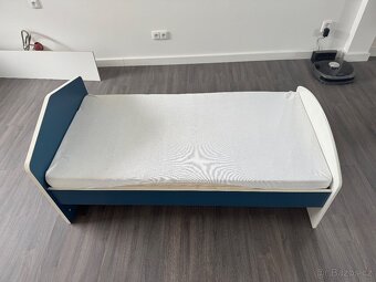 Dětská rostouci postýlka 140x70 včetně matrace a roštu - 5