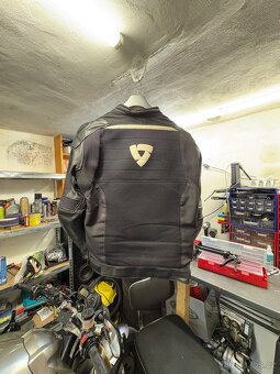 Polo kožená bunda Revit na moto - 5