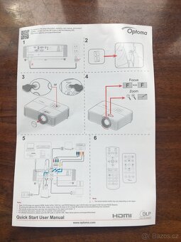 Projektor Optoma X381 - 5