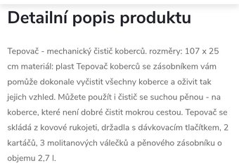 Tepovač TEKO-1 - 5