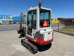 Minibagr Takeuchi TB219, JCB, Schaeff Kubota minirypadlo - 5