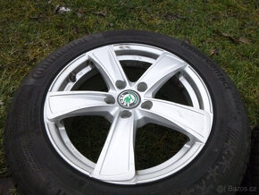 4x alu (5x112) zimní pneu 215/65 r17 (6-7 mm) - 5