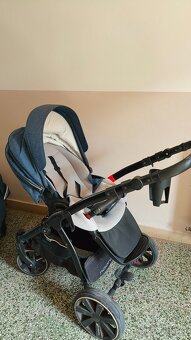 Kočárek NOORDI Fjordi 2v1 Blue Jeans - 5