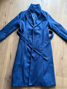 Modrý kabát #Dlouhy kabat - 5
