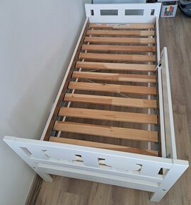Dětská postel IKEA KRITTER bílá, 70x160 cm - 5
