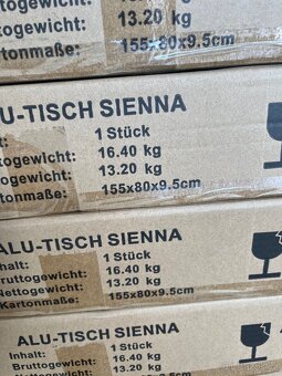 Stůl alu nový - 5