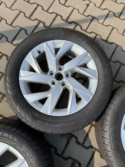 Kompletní alu VW Tiguan 5x112r18+235/55r18 letní - 5