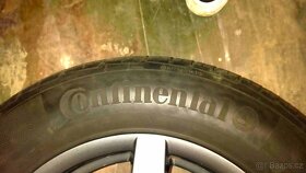 alu kola Alutec 15" 6JX15H2 Antracit+letní pneu Continental1 - 5