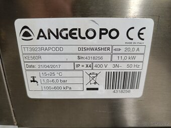 Profesionální myčka nádobí průchozí - 5