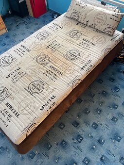 Polohovací postele s úložným prostorem– 110×200 cm - 5