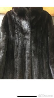 Norkový kožich Blacklama - 5