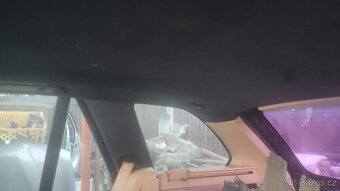 Černá stropnice BMW e53 X5 kompletní -se ŠÍBREM - 5