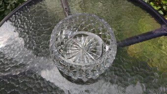 Křišťálová broušená mísa (2) - 5