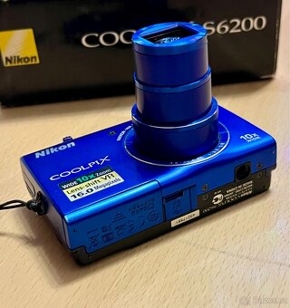 Nikon COOLPIX S6200 – 16,0 MP , 10× optický zoom - 5