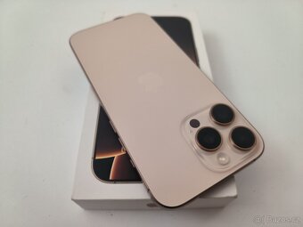 apple iphone 16 PRO MAX 256gb Desert Titanium 91% Batéria - 5