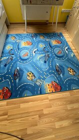 Dětský koberec CARS modrý 250 x 200 cm - 5