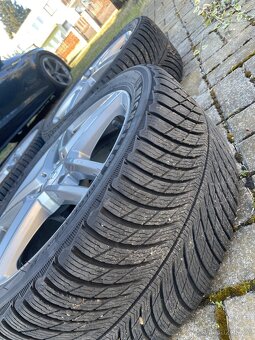 Sada ALU kol RIAL 5x112 R18 + zimní pneu Michelin 6mm 2023 - 5