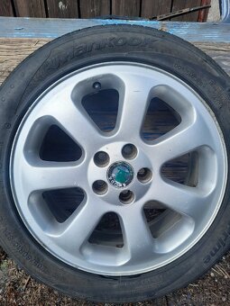 Alu kola Škoda 5x100 r16 - 5