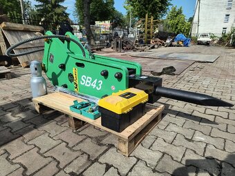 Hydraulicke bouraci kladivo na JCB 3CX 4CX - 5
