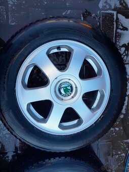 Alu kola hliníkové disky Škoda Octavia 6,5 x 15 ET 43 - 5